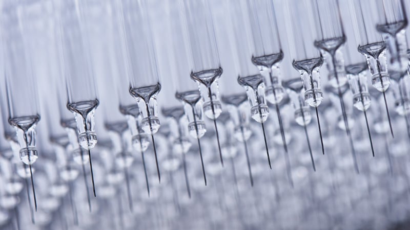 Alba line Syringes Nest Needle detail