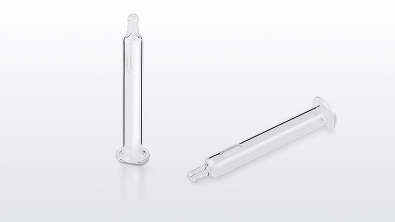 bypass syringe glass staked needle