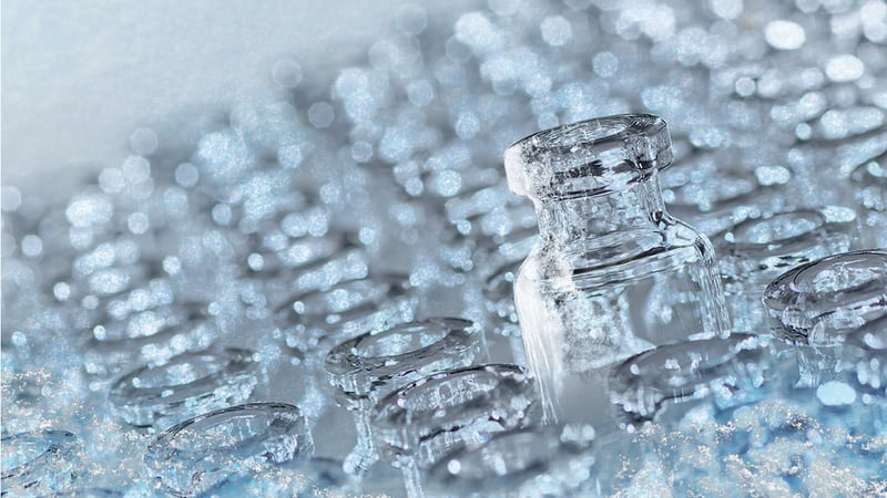 Freeze-Drying of Pharmaceuticals in Vials Nested in a Rack System - Part I