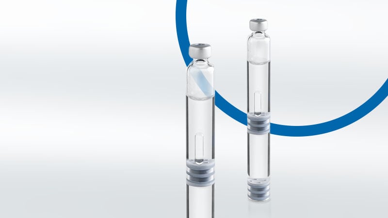 dual chamber cartridges GAQ